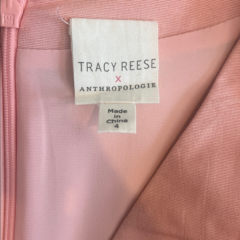 Tracy Reese x Anthropologie Peach A-Line Dress - Picture 5 of 6